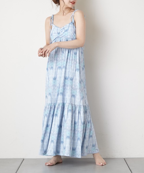 Salon By Chico限定 ミュシャ パット付き肩リボンキャミワンピース Zozotown Paypayモール店 通販 Paypayモール