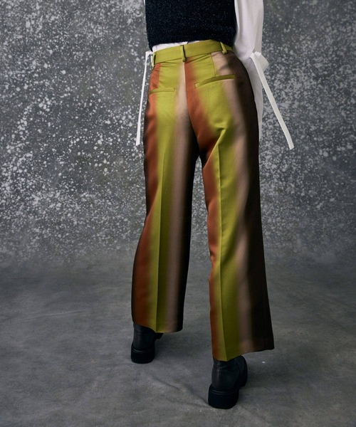 パンツ モジュラーグラデーションパンツ