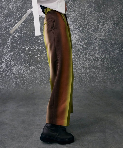 パンツ モジュラーグラデーションパンツ