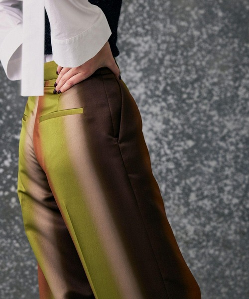 パンツ モジュラーグラデーションパンツ