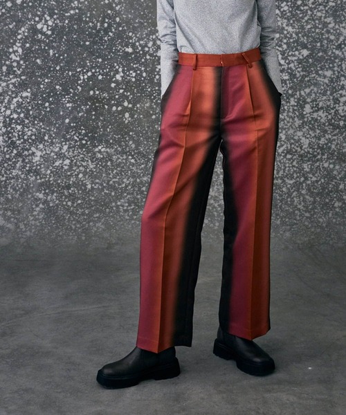 パンツ モジュラーグラデーションパンツ