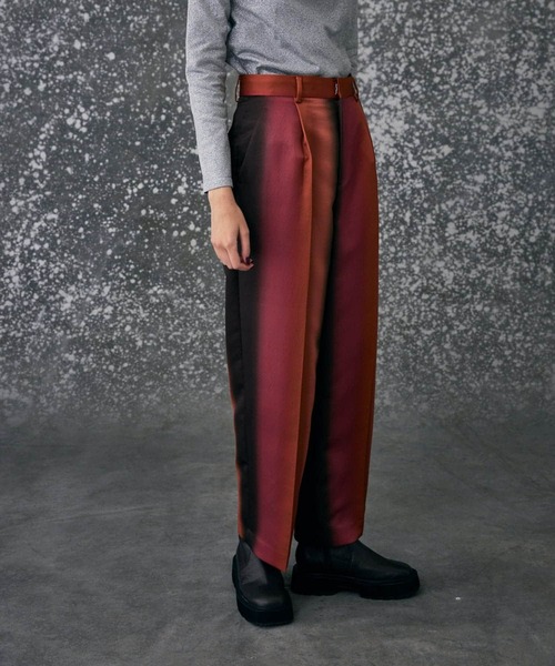 パンツ モジュラーグラデーションパンツ