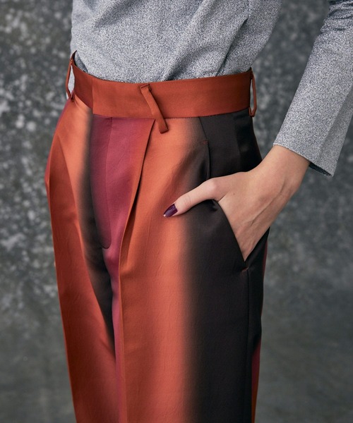 パンツ モジュラーグラデーションパンツ