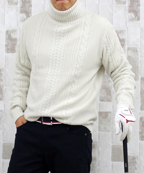 renoma 韓国限定ゴルフウェア トップス タートルネックニット adla486_main.jpg