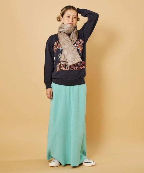 HARRISON SCARF HUF マフラースカーフ　美品　値下げ不可 BURLAP OUTFITTER マフラー LOOPED PRIMALOFT SCARF /ループド