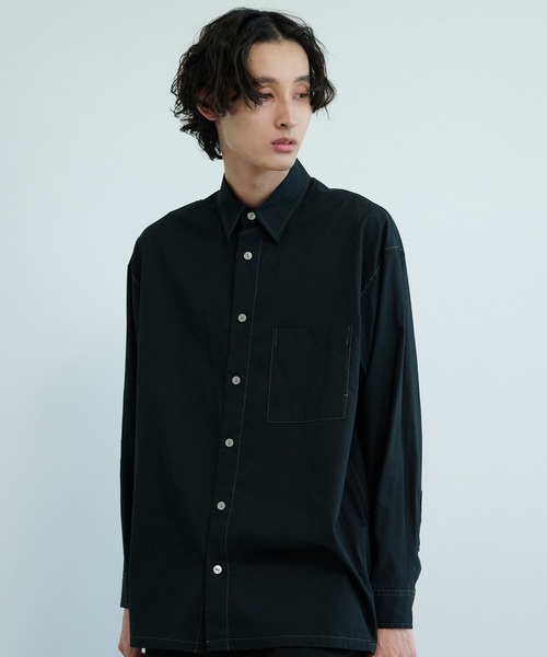 PUBLIC TOKYO シャツ バックボウイプリントシャツ メンズ : ZOZOTOWN 