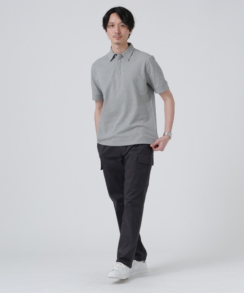 黒とグレーのポロシャツセット　 Anti Soaked汗染み防止 比翼ポロシャツ Anti Soaked(R) 汗染み防止 比翼ポロシャツ | ナノユニバース