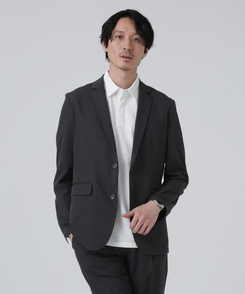 黒とグレーのポロシャツセット　 Anti Soaked汗染み防止 比翼ポロシャツ Anti Soaked(R) 汗染み防止 比翼ポロシャツ | NANO universe