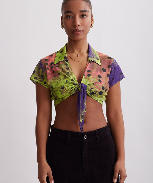 Saturdays NYC（サタデーズ ニューヨークシティ） Jillian Tie Front