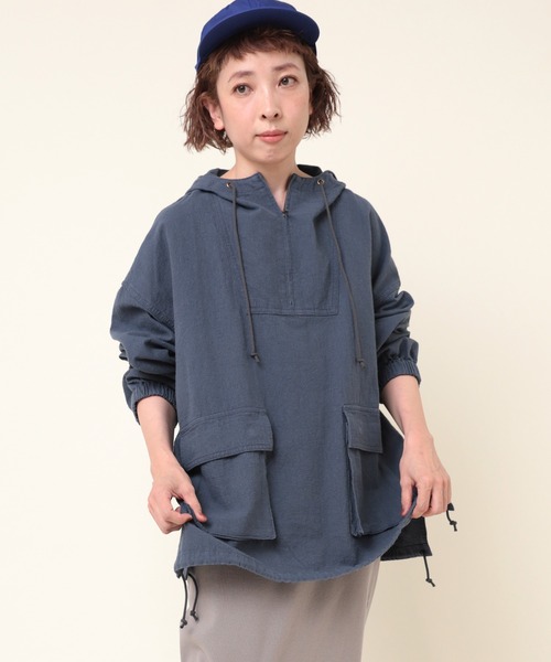 パーカー J2065 COTTON LINENアノラック レディース RNA-N パーカー J2065 COTTON LINENアノラック レディース
