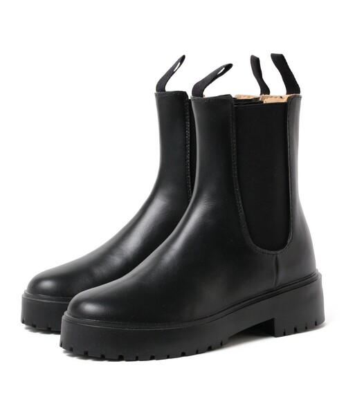 SIDE GORE RAIN BOOTS サイド ゴア レイン ブーツ｜ブラック