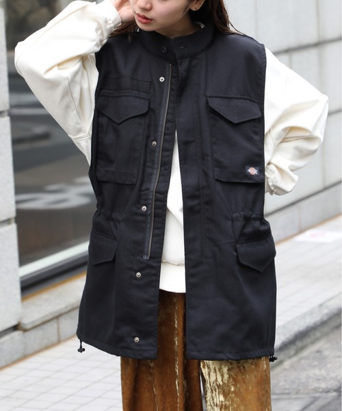 Dickies ベスト ジレ 「Dickies」ブラッシュドツイルM65ベスト