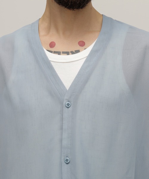 Schott N.Y.C（ショット） カーディガン Schott/ショット/SLUB CHIFFON 