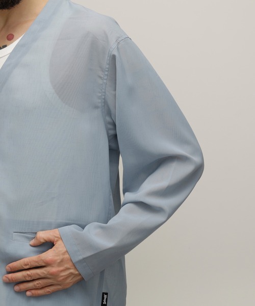 Schott N.Y.C（ショット） カーディガン Schott/ショット/SLUB CHIFFON