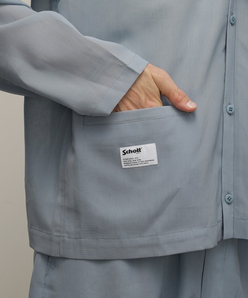 Schott N.Y.C（ショット） カーディガン Schott/ショット/SLUB CHIFFON 