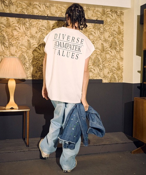 ADAM PATEK ジーンズ ADAMPATEK/clash looose denim/クラッシュ