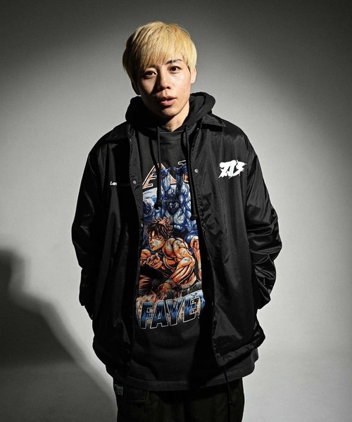 LFYT グラップラー刃牙 ALL STAR 半袖Tシャツ サイズL ブラック LFYT tシャツ × グラップラー刃牙 - 半袖 Tシャツ 「ALL STAR