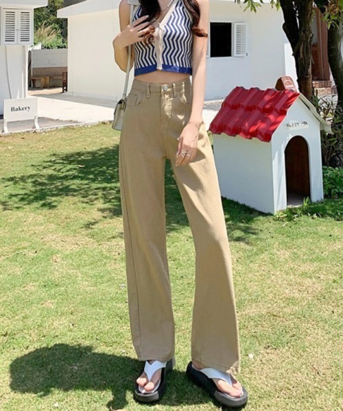 N*様 50’s ヴィンテージ デニム パンツ USA製 雰囲気系 イエローステ ワイドパンツ ジーンズ デニム デニムパンツ 5色展開 ワイドストレート