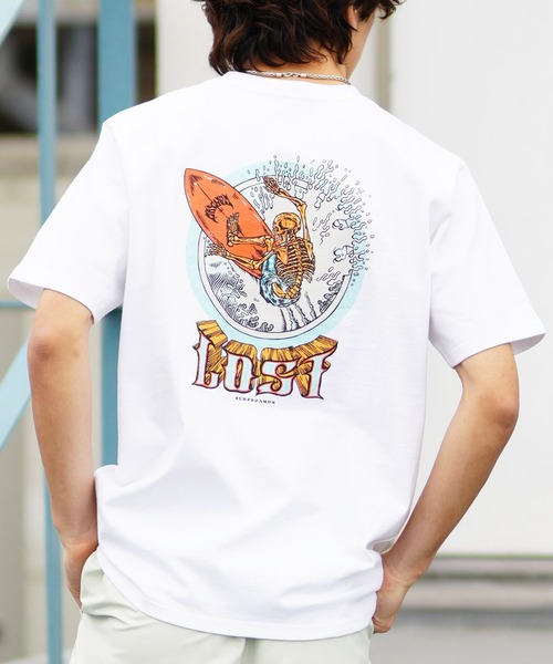 人気のクリスマスアイテムがいっぱい！ LOST tシャツ 「ムラサキスポーツ限定」lost/ロスト ヘビー トップス