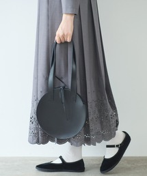 bulle de savon（ビュルデサボン） ハンドバッグ leather まるbag