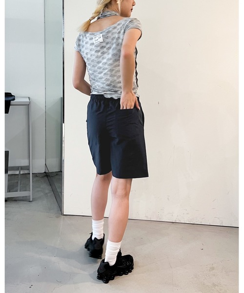 レイドジャパン　ハーフパンツ ブラック ALAND ハーフパンツ パンツ 「UNISEX」ALAND／ワイドシャカパンツ