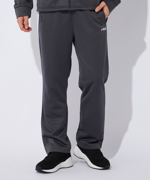 FILA（フィラ） パンツ 裏起毛ブリスターロングパンツ ジャージパンツ
