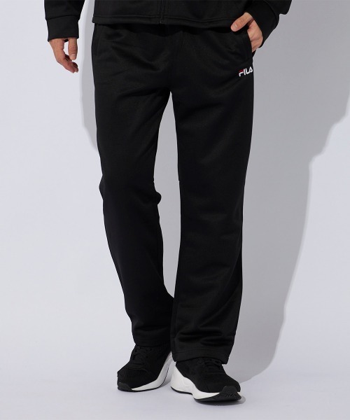 FILA（フィラ） パンツ 裏起毛ブリスターロングパンツ ジャージパンツ