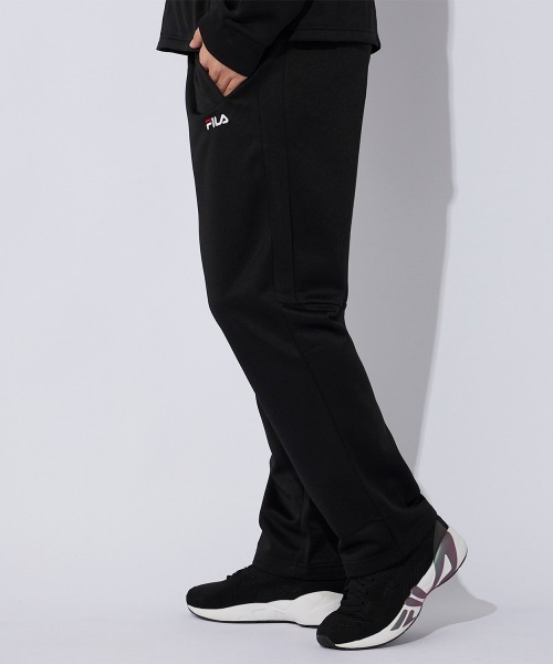 FILA（フィラ） パンツ 裏起毛ブリスターロングパンツ ジャージパンツ