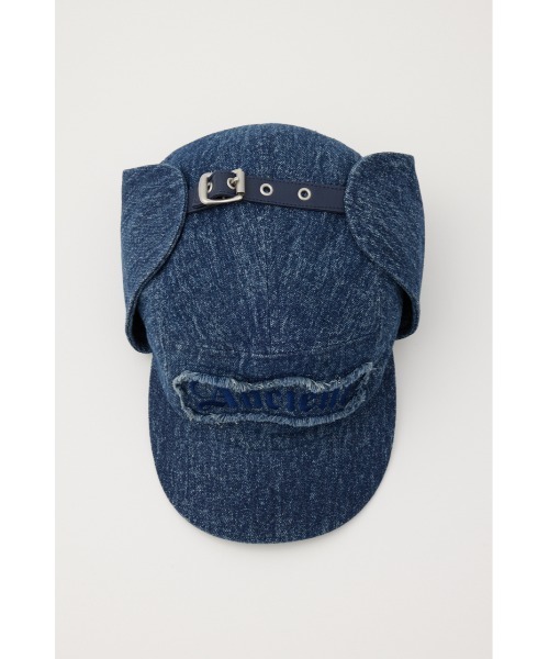 LAGUA GEM キャップ 帽子 DENIM FLIGHT レディース : ZOZOTOWN
