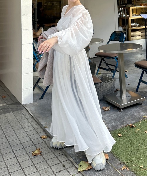 Alley by w closet（アリーバイダブルクローゼット） 7分袖ワンピース