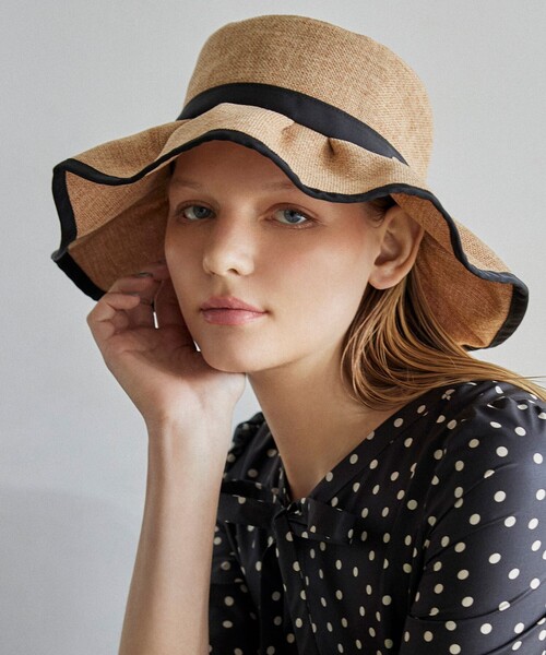 【洗える】TOCCAトッカ FRILL HAT ハット TOCCA 帽子 ハット FRILL HAT レディース : ZOZOTOWN Yahoo!店