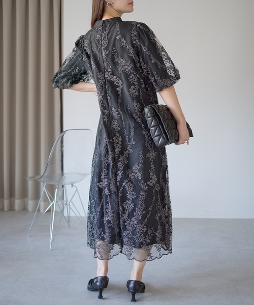 PREFERIR（プレフェリール） ドレス チュール刺繍 Aライン結婚式