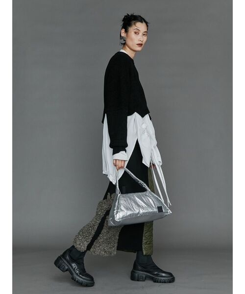 UN3D. ニット セーター MOGOL SHORT KT TOP / モールショート