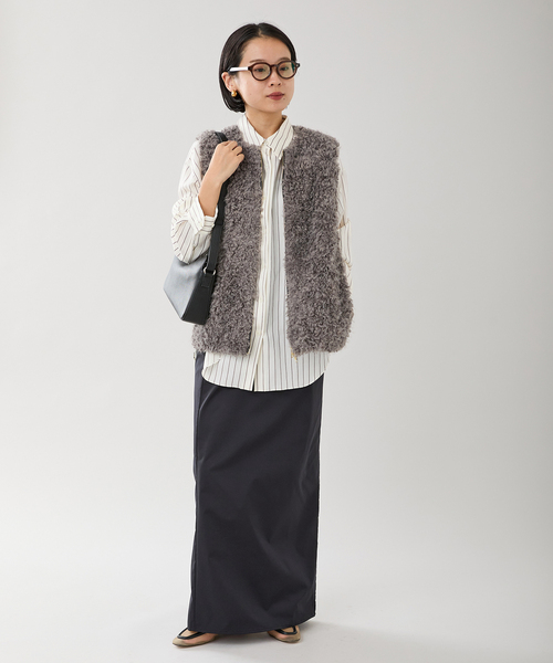 完売品【IENA〜イエナ〜】ストライプブラウス 中古・古着通販】IENA (イエナ) ストライプシャツブラウス ブルー