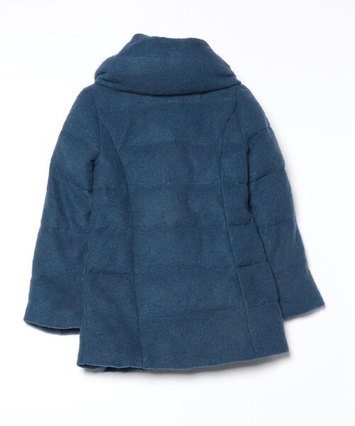 「A part by」 ダウンコート M ブルー レディース_画像2