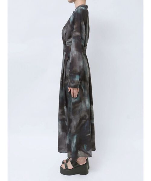 【完売商品】MURUA ムルーア ニュアンスパターンマキシワンピース セール】ニュアンスパターンマキシワンピース（ワンピース）｜MURUA