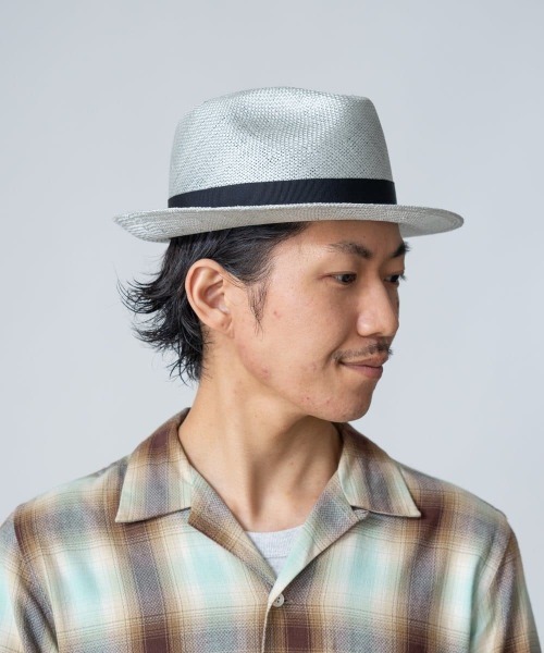 【値下げ中】override グレー ボウラーハット override 帽子 ハット 「OVERRIDE」FELT BOWLER STANDARD