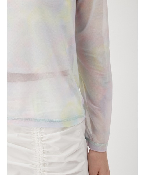 tシャツ 「Lizii Lin」キャットシアーカットソー レディース FURFUR tシャツ 「Lizii Lin」キャットシアーカットソー