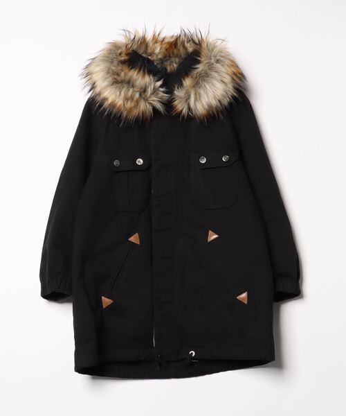 【ほぼ未使用】 mercibeaucoup 2WAY クマ耳 モッズ コート ほぼ未使用】 mercibeaucoup 2WAY クマ耳 モッズ コート - メルカリ