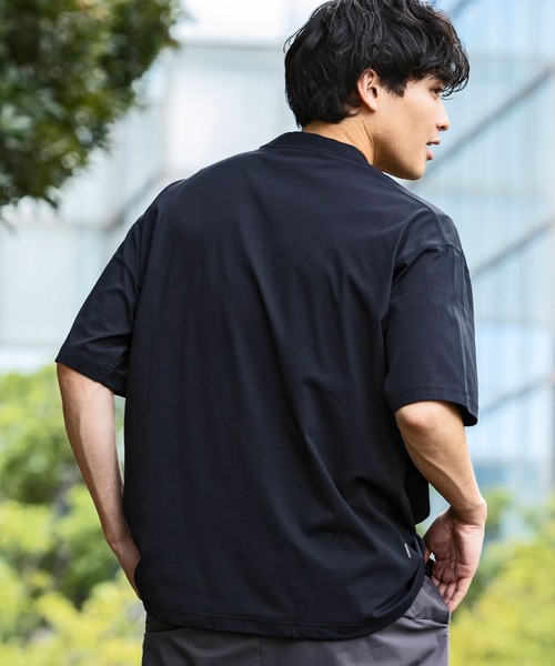 新品 nagoune 26SS ドローコード Tシャツ 黒 L フォレストガンプ phenix（プラスフェニックス） tシャツ DRY DRAW CORD SHORT SLEEVE T