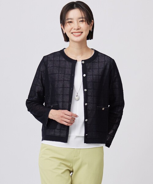 ニット セーター 「洗える」WINDY JACKET ニット ジャケット レディース ニット セーター 「洗える」WINDY JACKET ジャケット レディース