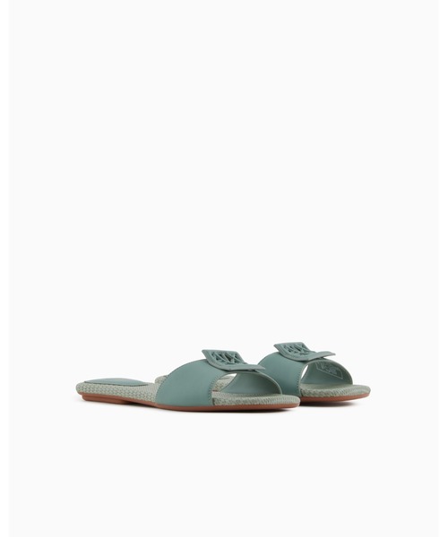 新品【ARMANI EXCHANGE】オンライン限定　ロゴ　ストラップサンダル アルマーニエクスチェンジ ARMANI EXCHANGE ロゴストラップ