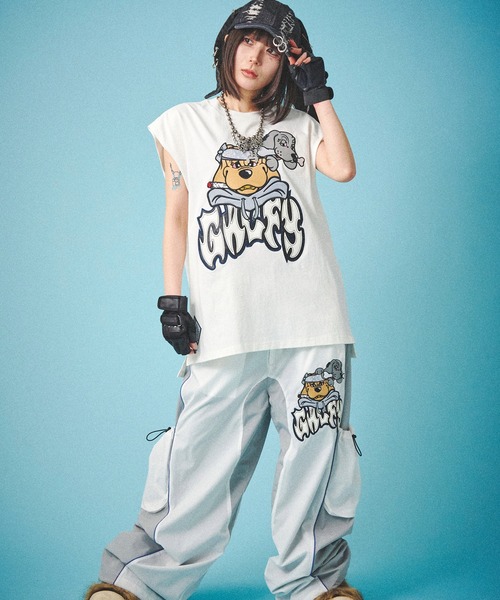 【即完売】ガルフィーGALFY タンクトップ　総柄香港夜景　ビックサイズ　XL 即完売】ガルフィーGALFY タンクトップ 総柄香港夜景
