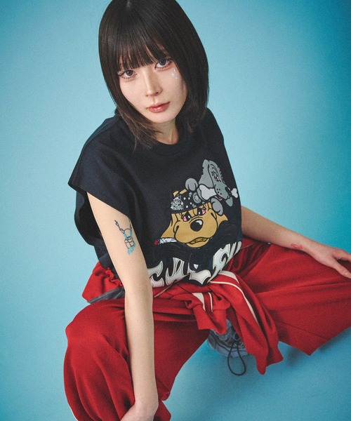定価:10,780円　GALFY タンクトップ GALFY タンクトップ GALFY-袖を忘れしTee メンズ レディース