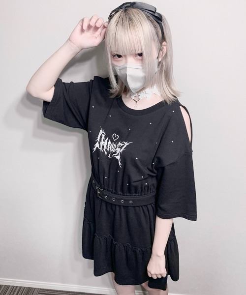 Hauls ワンピース hauls ワンピース 地雷 一軍ちゃん スクエアネック わんぴ