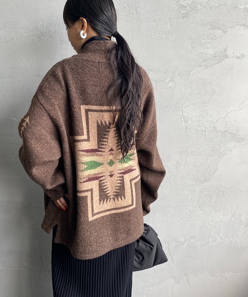 PENDLETON（ペンドルトン） ニットカーディガン S ブラウン レディース