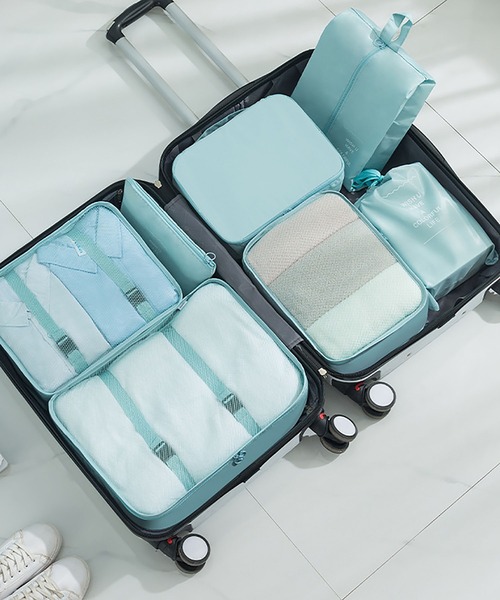 TABI PAL（タビパル） スーツケース 旅行用7点収納バッグ 衣類収納