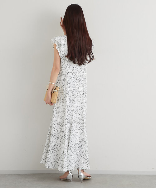 そら様＊【美品】スクエアドットマーメイドシャツワンピース 38 La boutique Bonbon（ラブティックボンボン） ワンピース 「miki監修