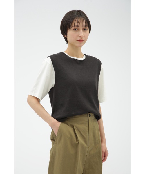 ニット セーター COTTON LINEN RAMIE レディース