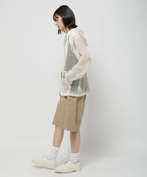 niko and… パーカー 「WILLIAM B.ELIOTT」メッシュZIPパーカー